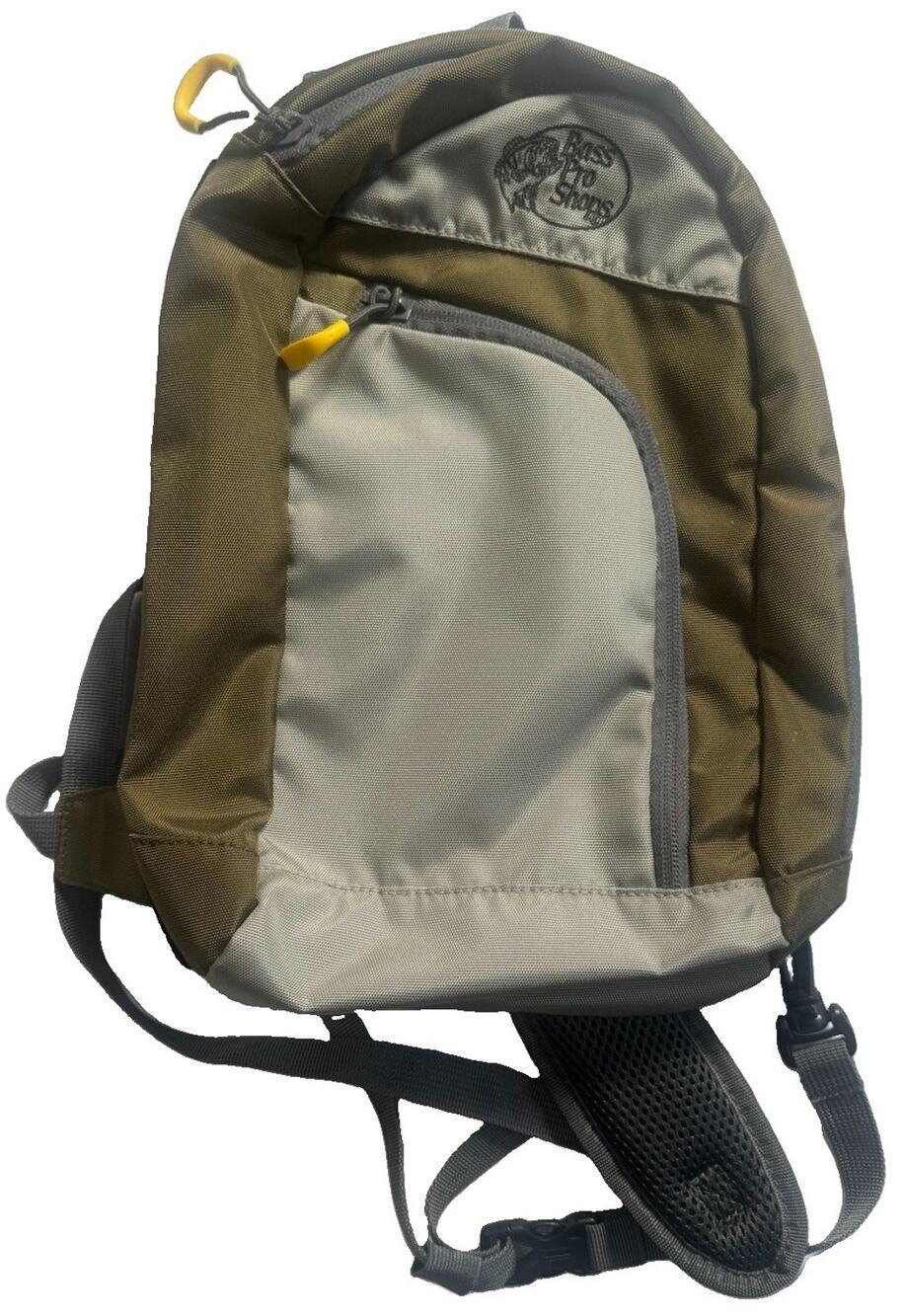 Bass Pro Shops Stalker Sling Pack Fishing Backpack Blue Crossbody Bag